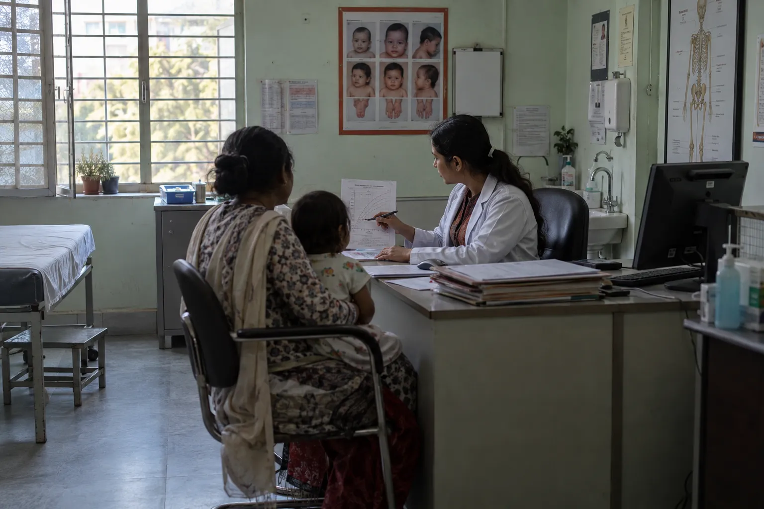 Genetics clinic at a referral hospital
